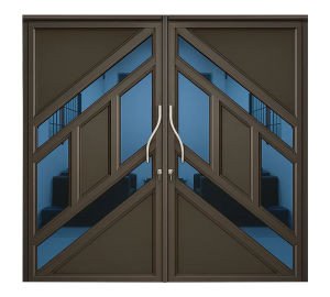 ALUMINIUM FANCY DOUBLE DOOR 1.8M*2.1M