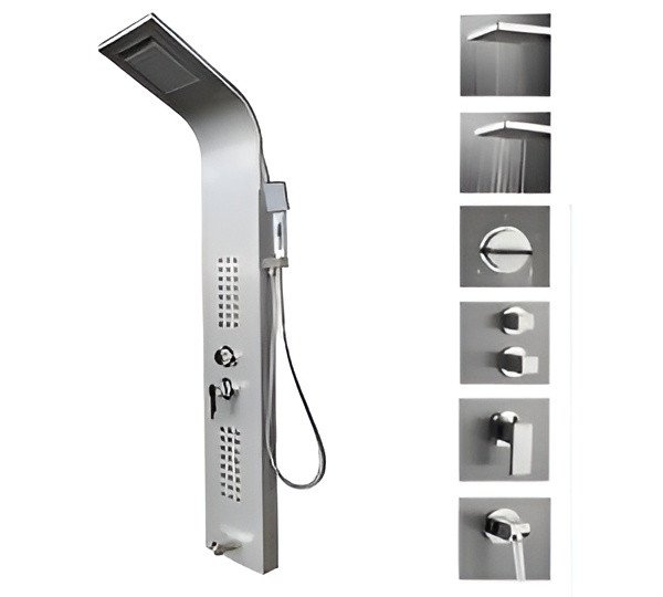 Stainless Steel Shower Panel System | Multi-Function | Model SH072