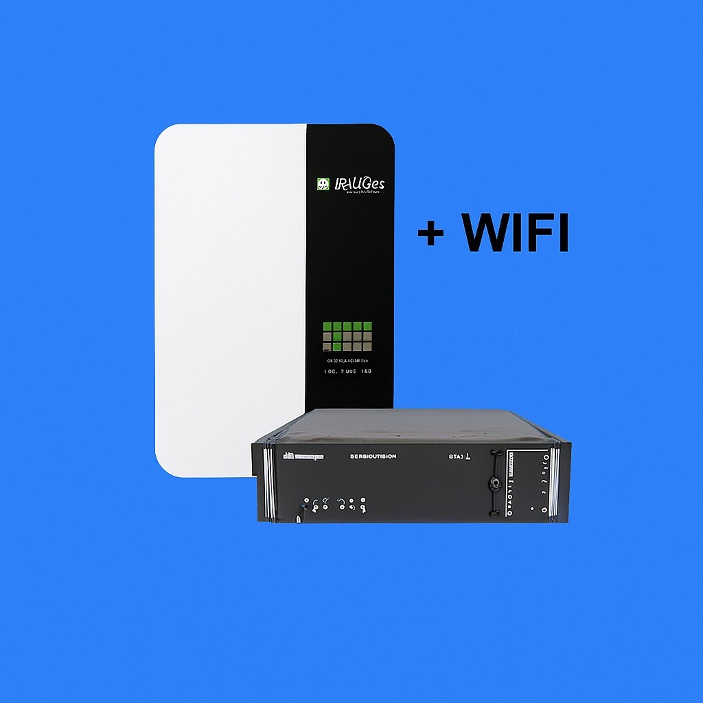 Growatt 5KVA / 5000W Hybrid Inverter with 5.12kWh SHOTO 48V Lithium Battery + WiFi Connectivity Combo