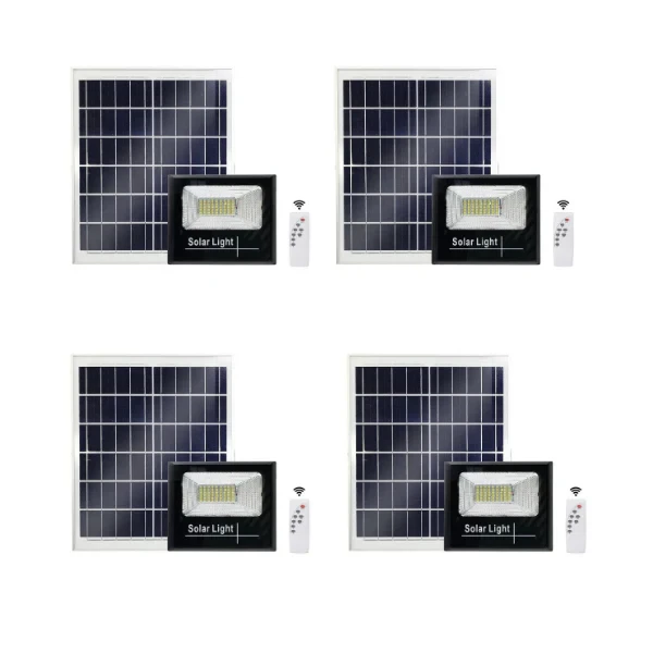 [Pack of 4] Solar 100W LED Flood Light with remote control ( R525 each)