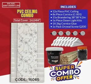 Pvc Ceiling Combo | 14.04M² | 16065