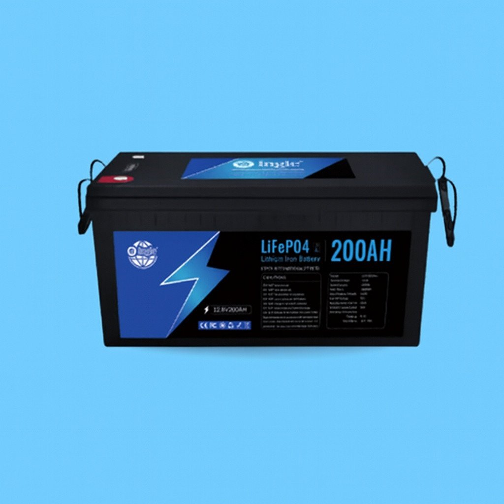 Ingle 12.8V 200AH 2.56kWh Lithium Battery