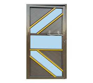 Aluminium Door Fancy Full Single