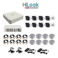 Hilook 1080P 8 Channel DVR & 8 Bullet Cameras DIY CCTV KIT