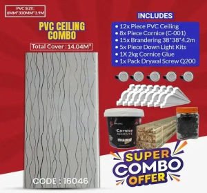 Pvc Ceiling Combo | 14.04M² | 16046