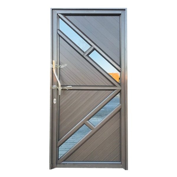 Aluminium Primium | Single Fancy | Full Door | 900MMx2100MM – AB16