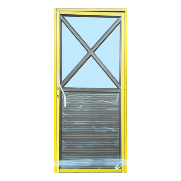 Aluminium X-Cross Full Door