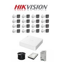 Hikvision 16 Channel Smart Hybrid System – 2MP Audio Cameras Included