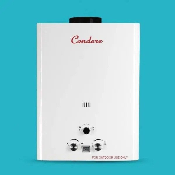 Condere LQ-4010 Gas Geyser 10L – Instant Water Heater for Home & Outdoor