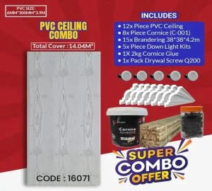 Pvc Ceiling Combo | 14.04M² | 16071