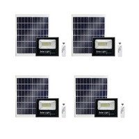 ** Pack of 4 ** GDlite Solar Ligthing System with a Torch & 3 x SMD LED bulbs, solar panel. Charges cellphone (R480 each)