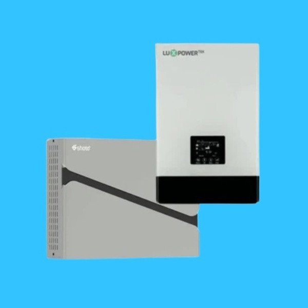 Luxpower 5KVA MPPT Hybrid Inverter + Shoto 5.12kwh Lithium Load Shedding Combo