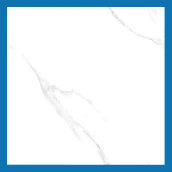 Carrara White Porcelain Floor Tiles – Glossy Polished – 600x600mm – A Grade (MSP66044M)