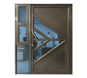 ALUMINIUM FANCY DOOR WITH SideLight 1.2M*2.1M