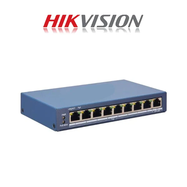 Hikvision 8 Port Fast Ethernet Smart POE Switch