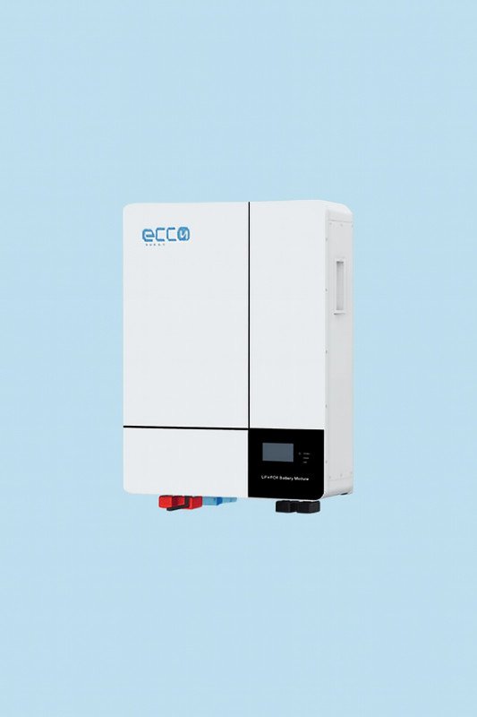 Ecco 5.12kWh 51.2V 100AH Lithium Battery Wall-Mount (ME51100)