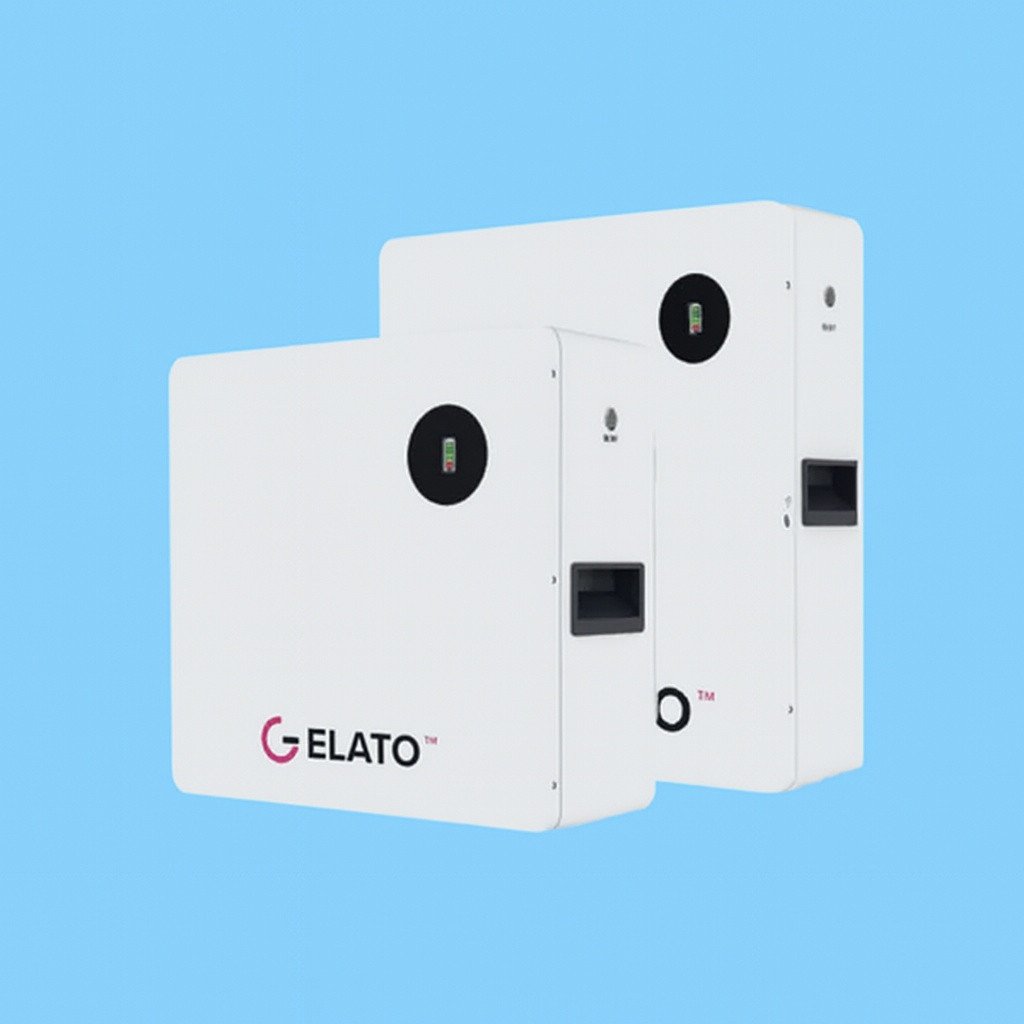 Gelato 2.56kWh 24V 100AH LiFePO4 Lithium Wall-Mounted Battery