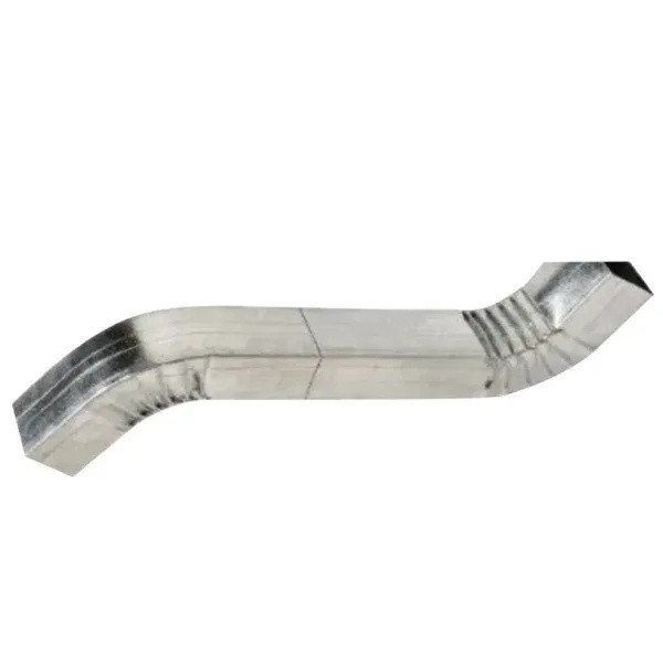 Galvanized Square Gutter Offset – 75x600mm