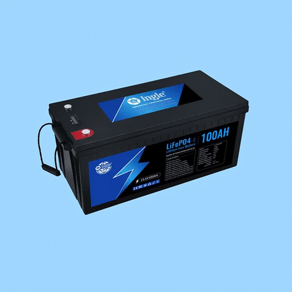 25.6V 100AH LiFePO4 Lithium Ion Rechargeable Battery by INGLE