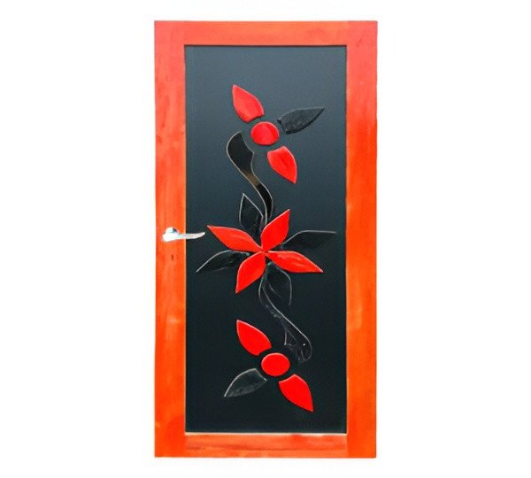 Pine Design Door – Single – Full Door