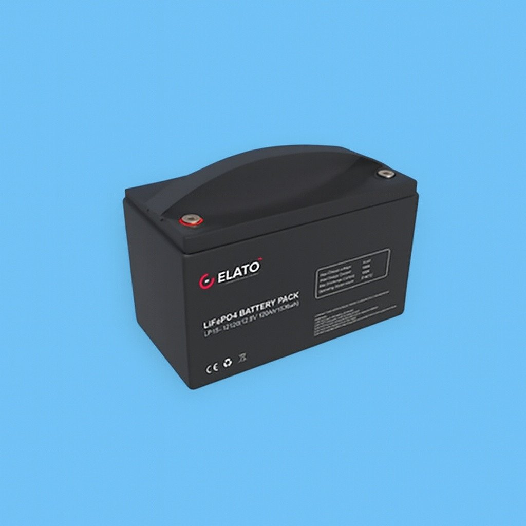 Gelato 12.8V 1.53kWh LiFePO4 Bluetooth Lithium Battery