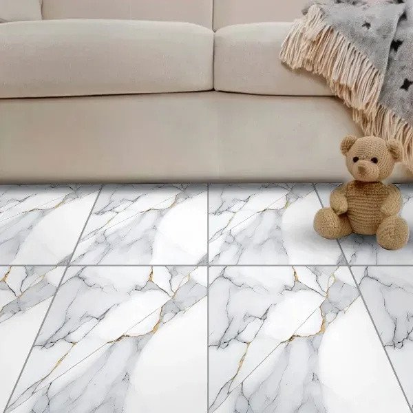 Carrara Mist Grey Porcelain Tile 600x600mm – A-Grade (MSP66055)