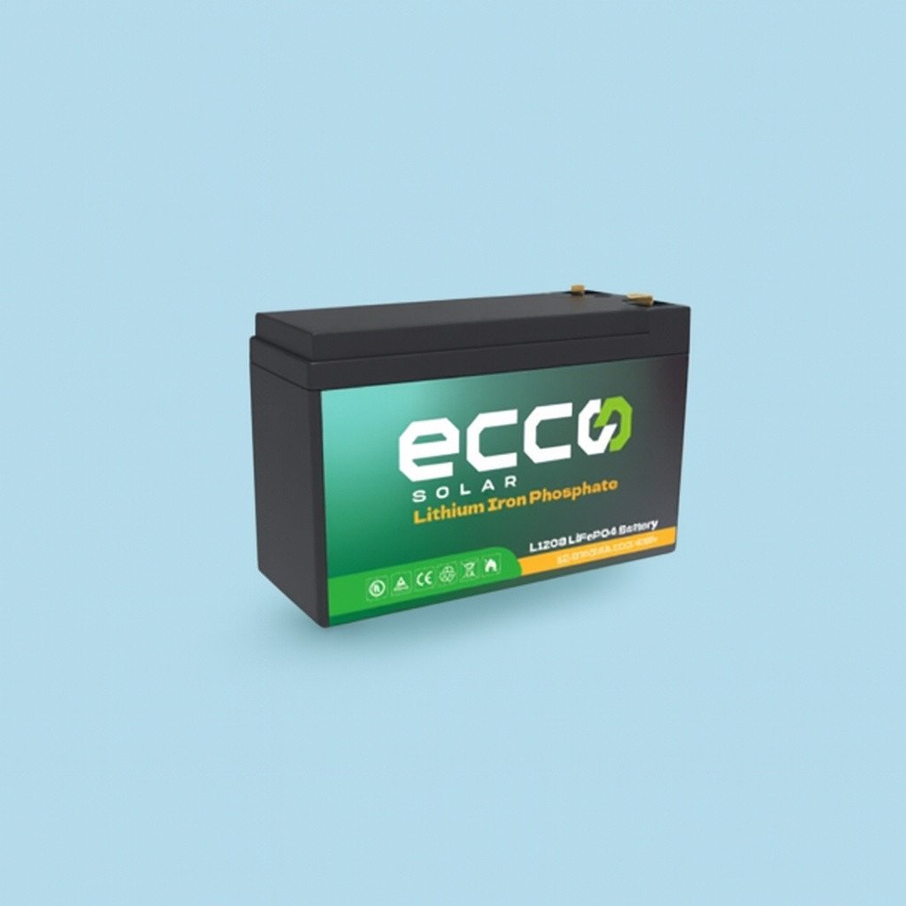 ECCO 12.8V 8AH LiFePO4 Lithium Iron Battery ALFP-1208