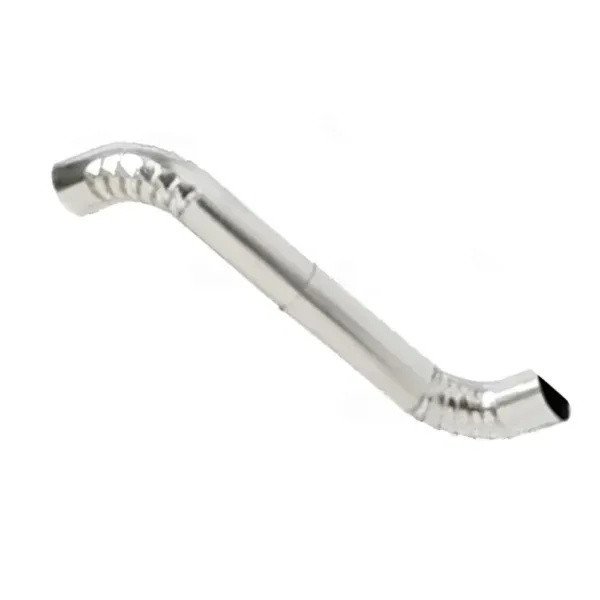 Galvanized Round Gutter Offset – 75x450mm